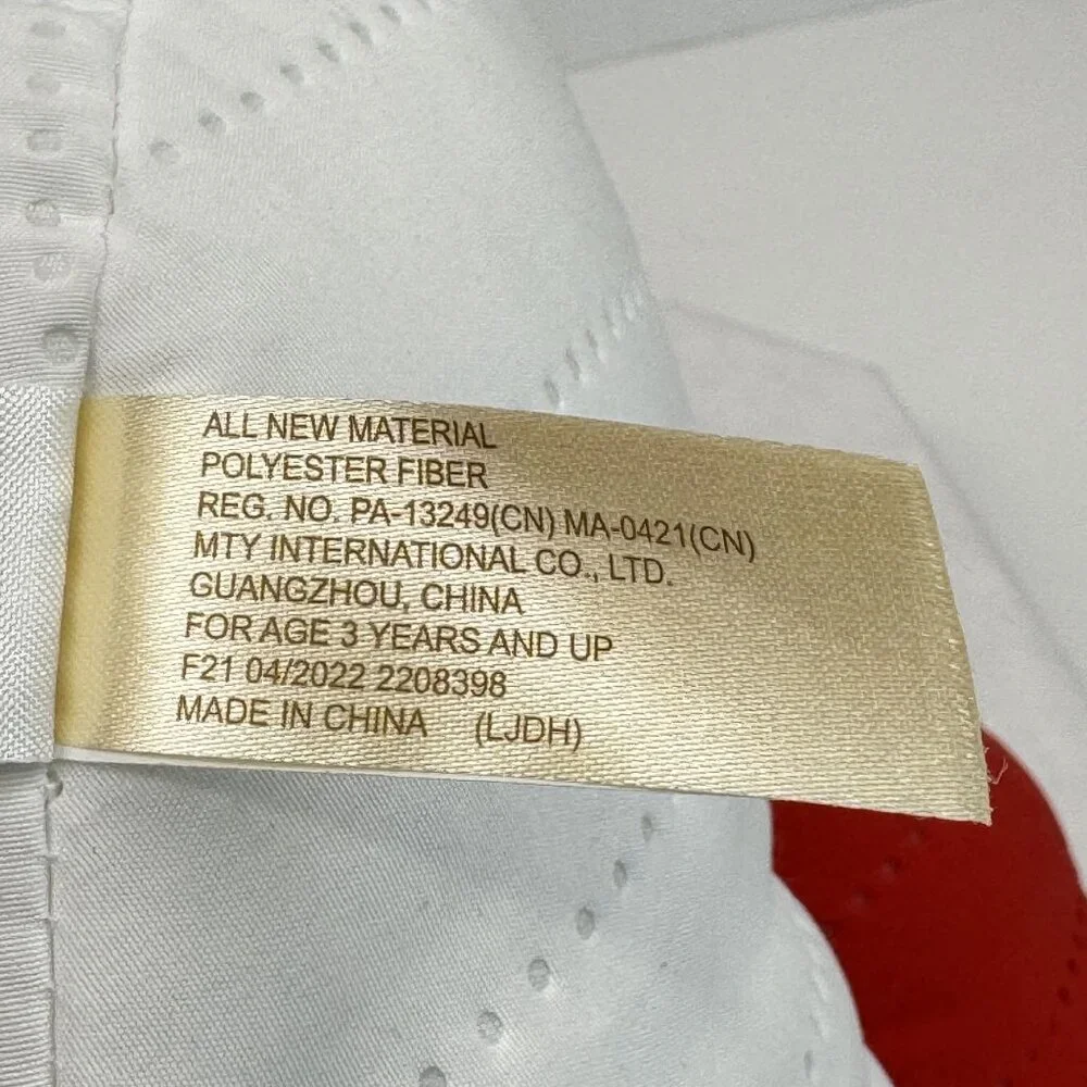 Snowflake Teddy 2022 Plush Bear 20" Red White Winter Ski Outfit Stuffed Toy Soft - Picture 10 of 15